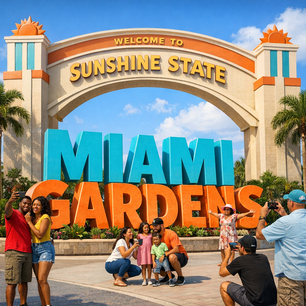 Miami Gardens Introduces Monumental Letters to Boost Community Pride
