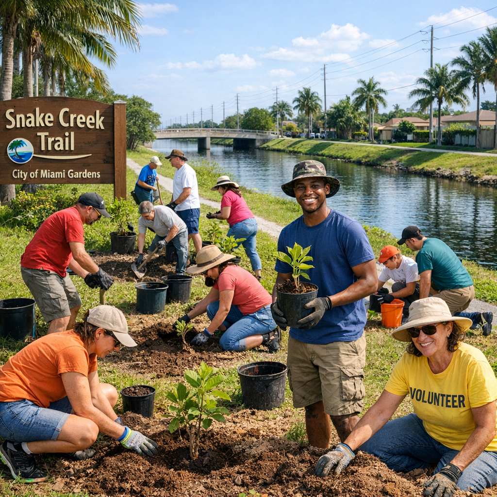 Enhancing Miami Gardens’ Green Spaces: Community Efforts and Environmental Initiatives