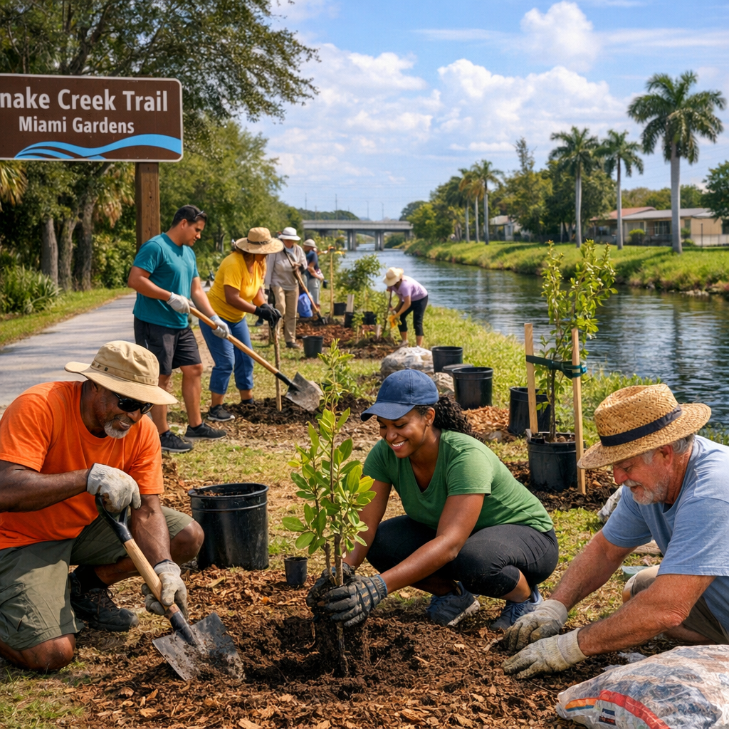 Enhancing Miami Gardens’ Green Spaces: Community Efforts and Environmental Initiatives